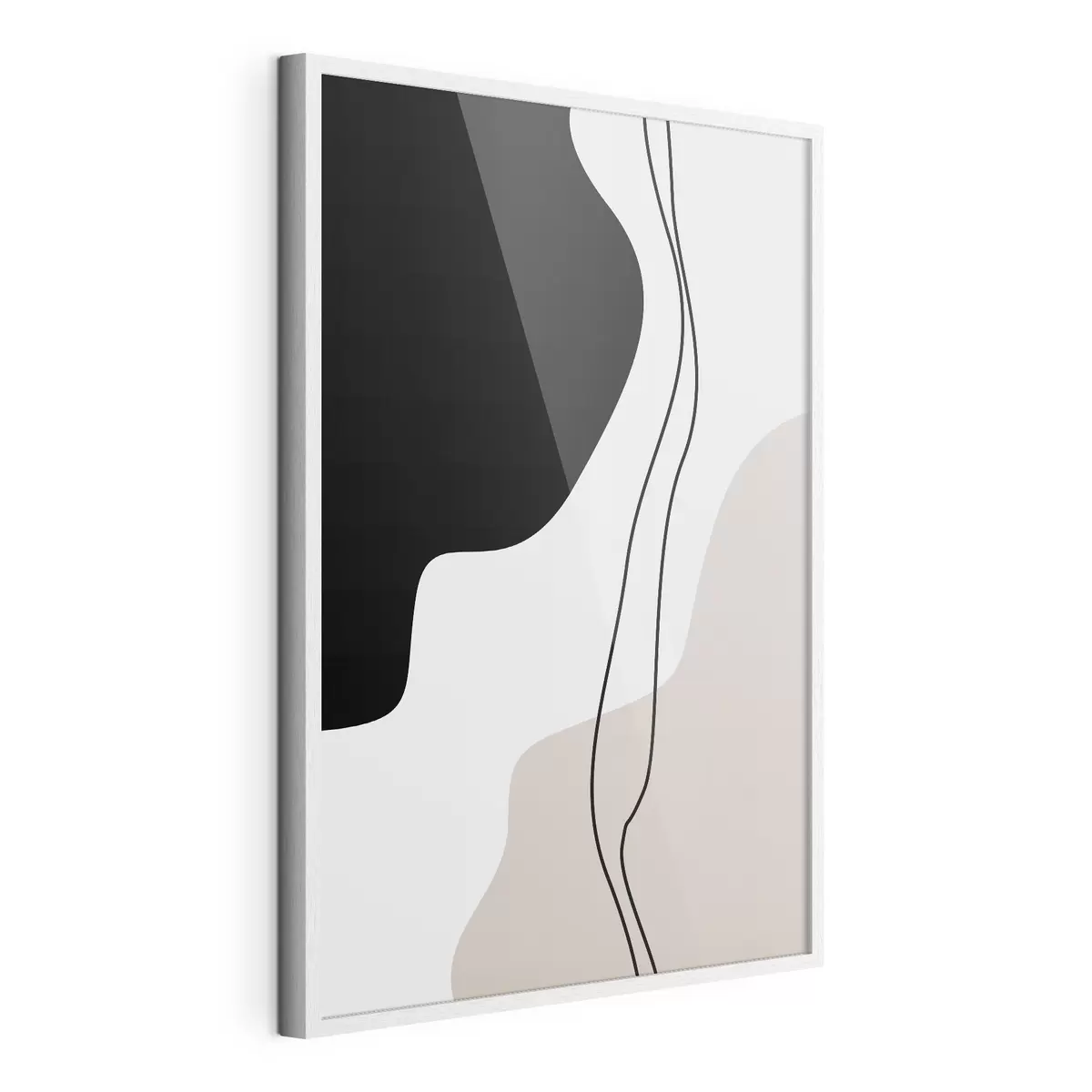 Poster Forme astratte in toni rilassanti f36156