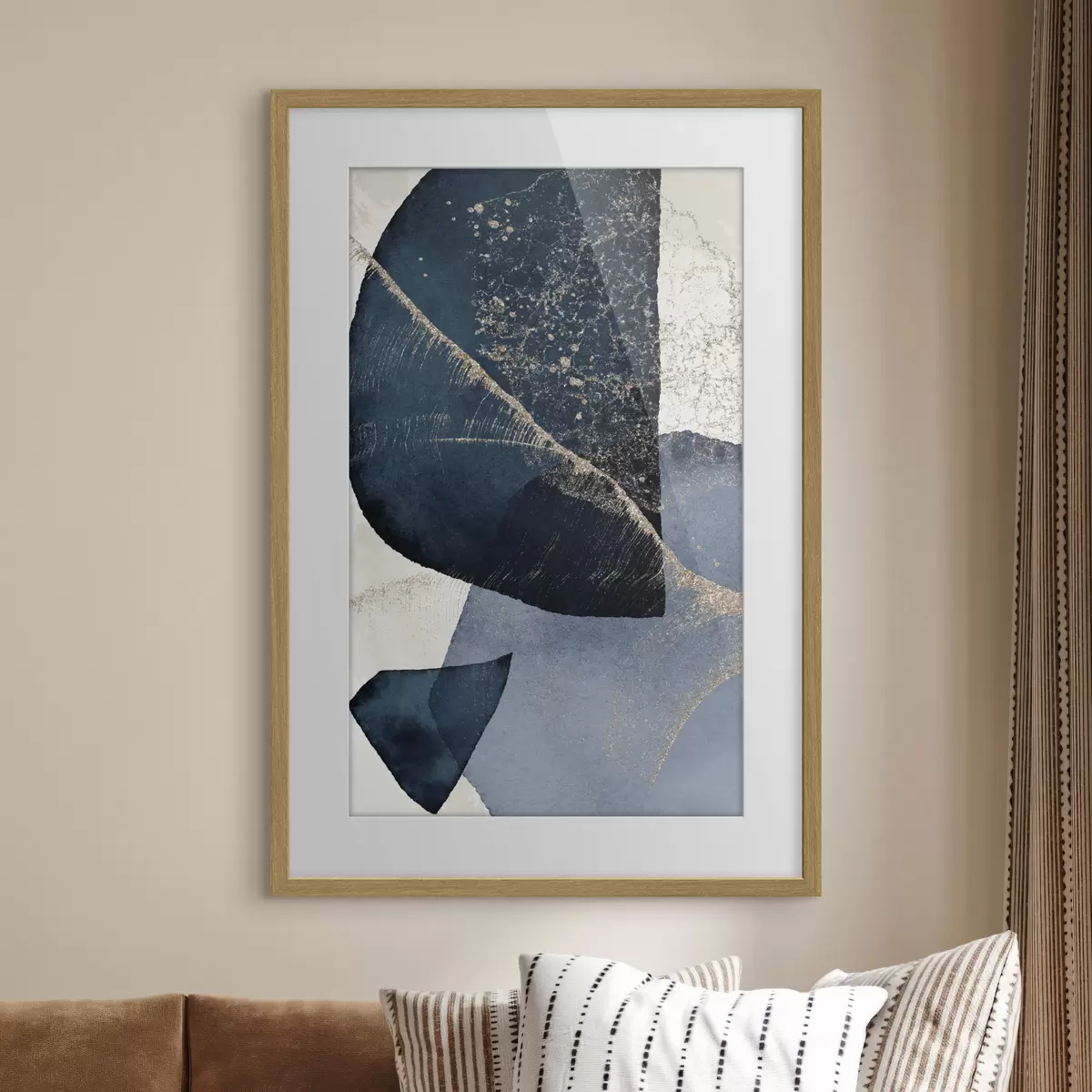 Poster Forme astratte in colori rilassanti f36151