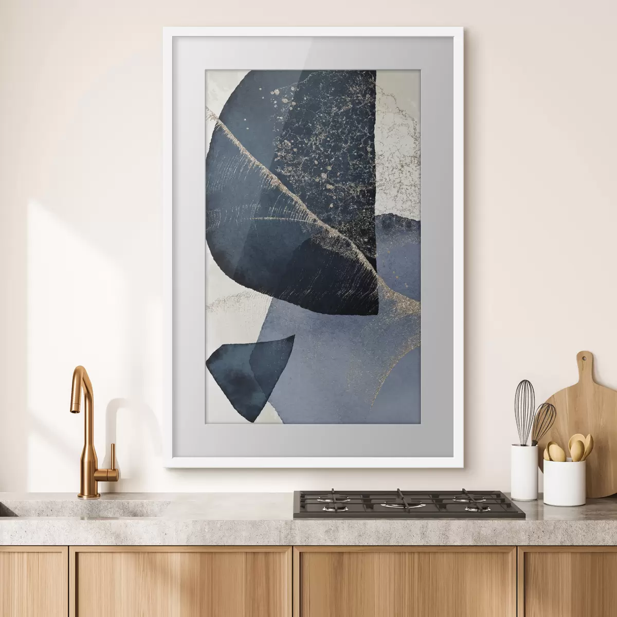Poster Forme astratte in colori rilassanti f36151
