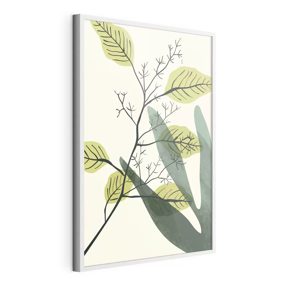 Poster Bellezza botanica in tinte tenui f36134