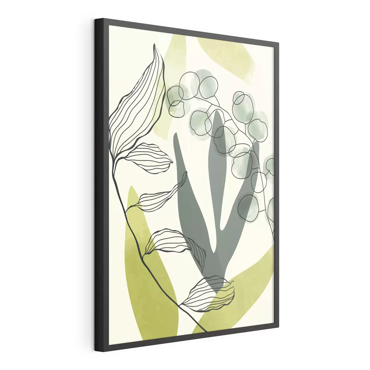 Poster Forme e linee organiche in armonia f36133
