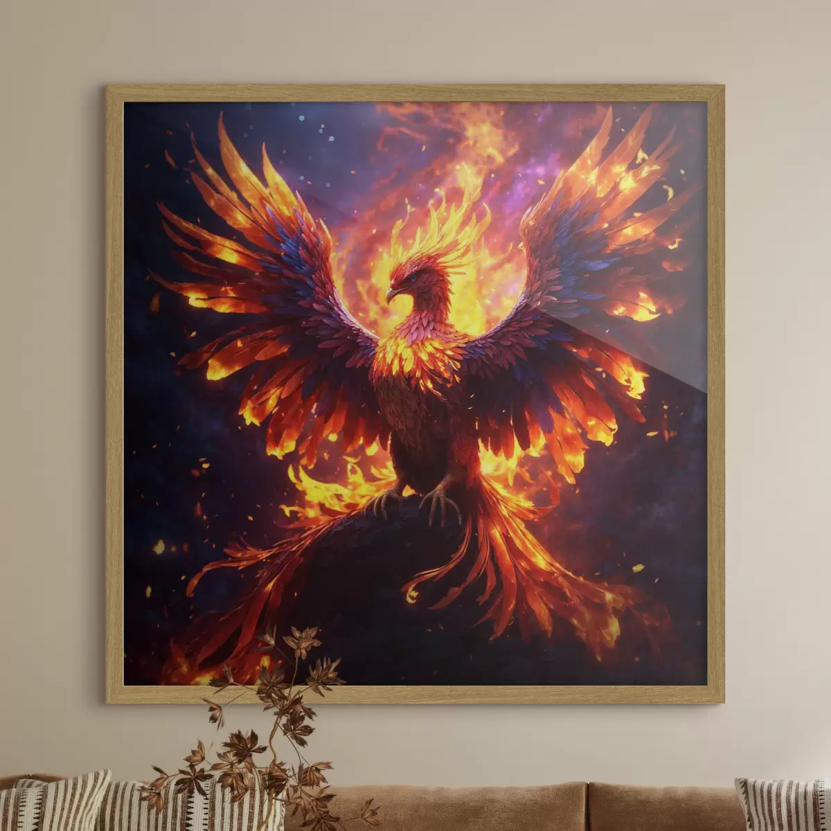 Poster Uccello di fuoco f36055