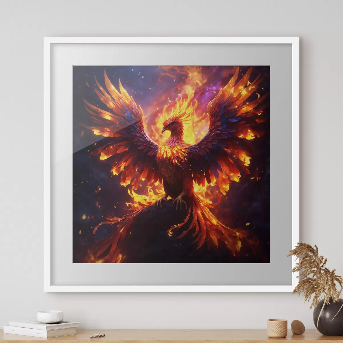 Poster Uccello di fuoco f36055
