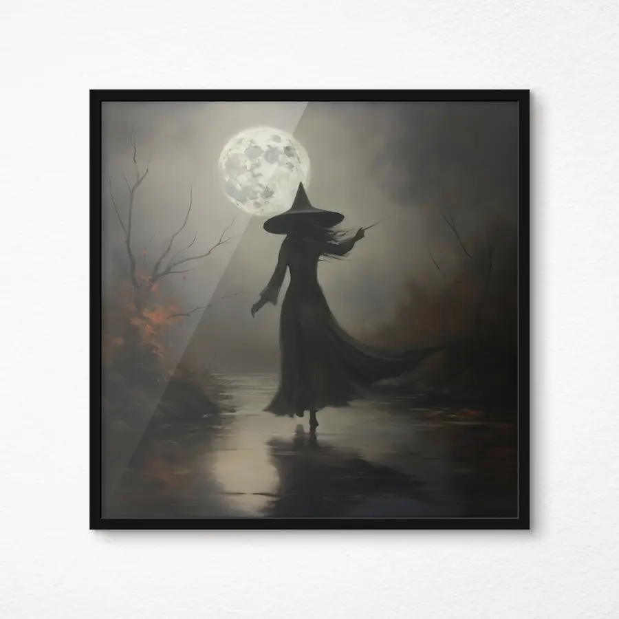 carta da parati Notte d'incanto sotto la luna piena nr. f35970