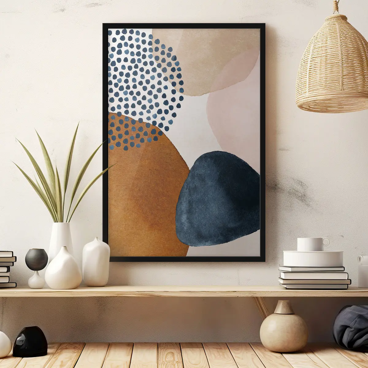 Poster Forme astratte e texture colorate f35957