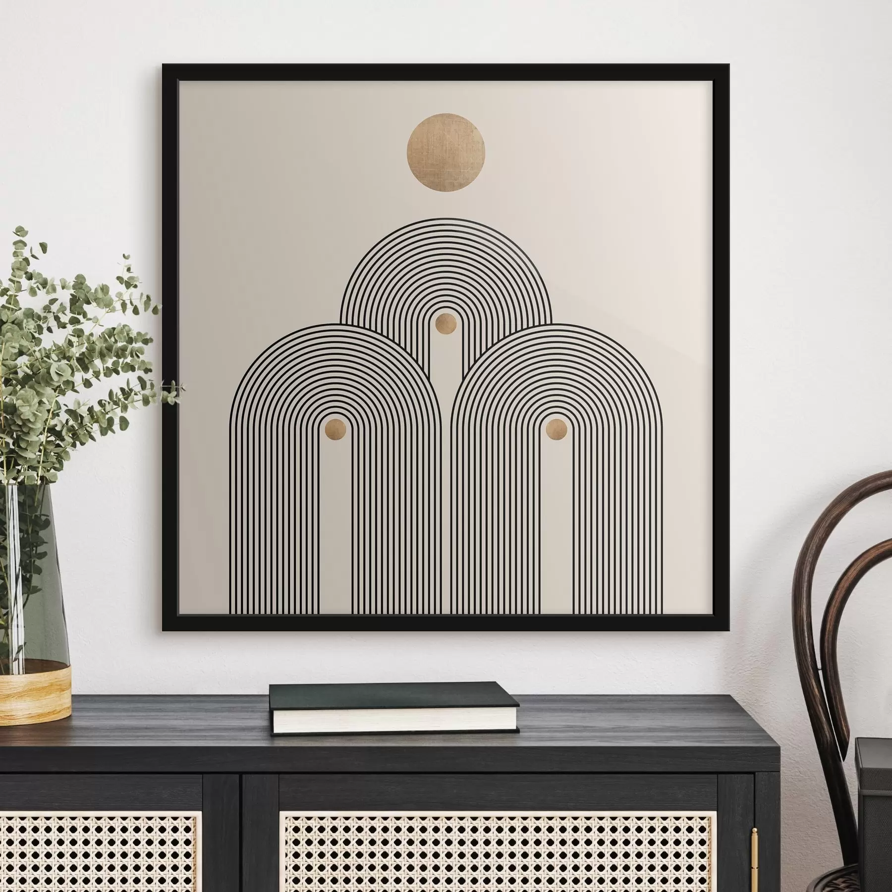 carta da parati Geometria in stile boho nr. f35929