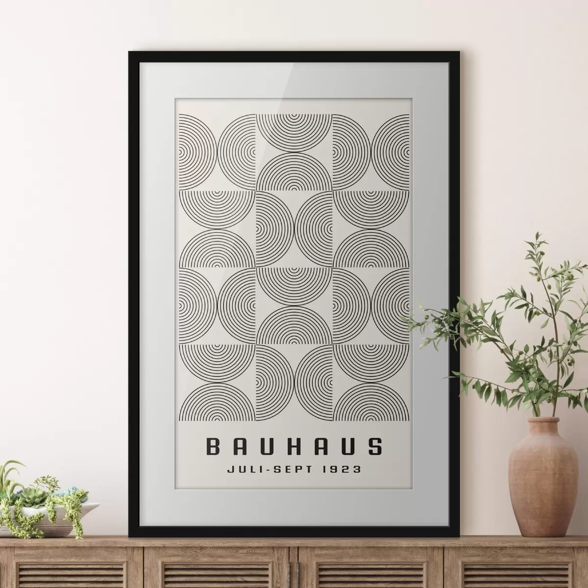 Poster Bauhaus: Design moderno del 1923 f35908