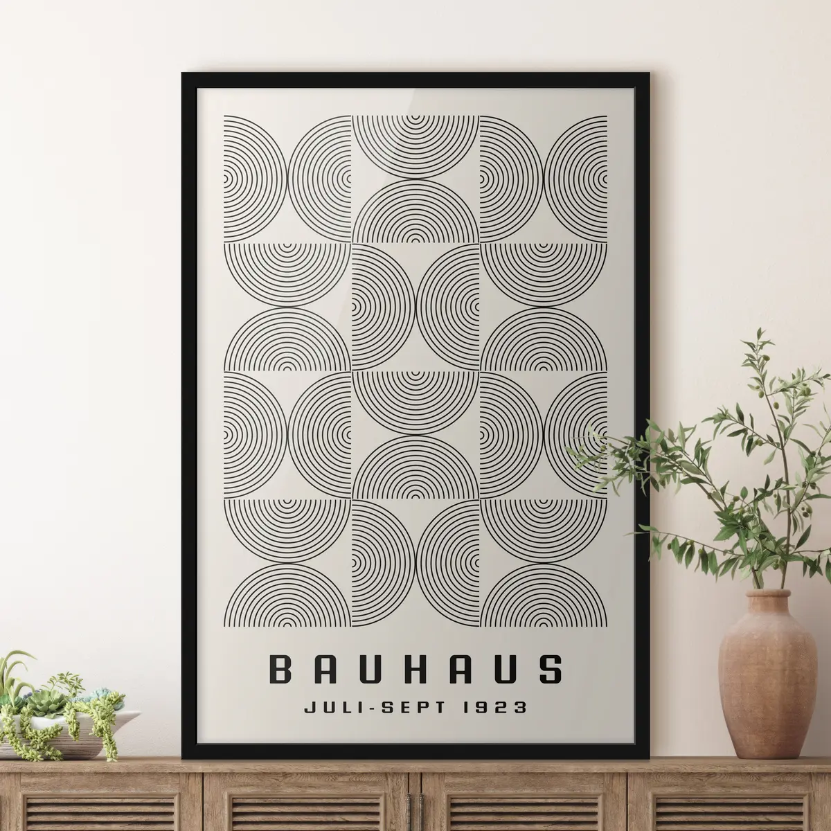 Poster Bauhaus: Design moderno del 1923 f35908