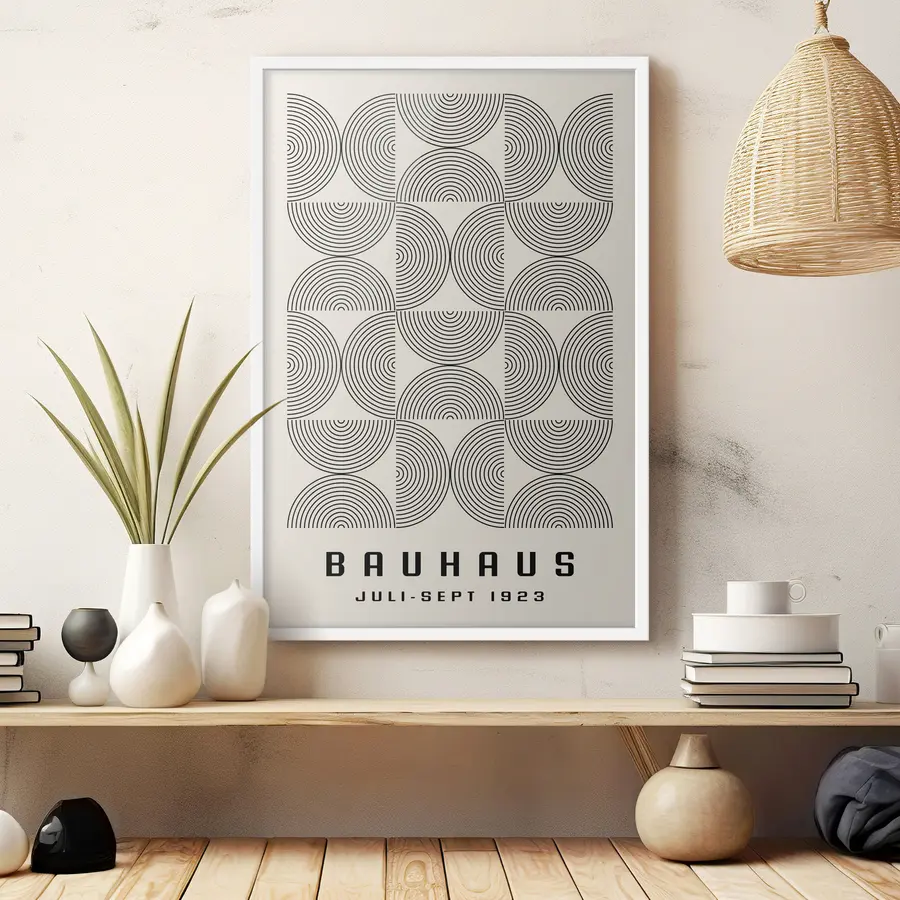 carta da parati Bauhaus: Design moderno del 1923 nr. f35908
