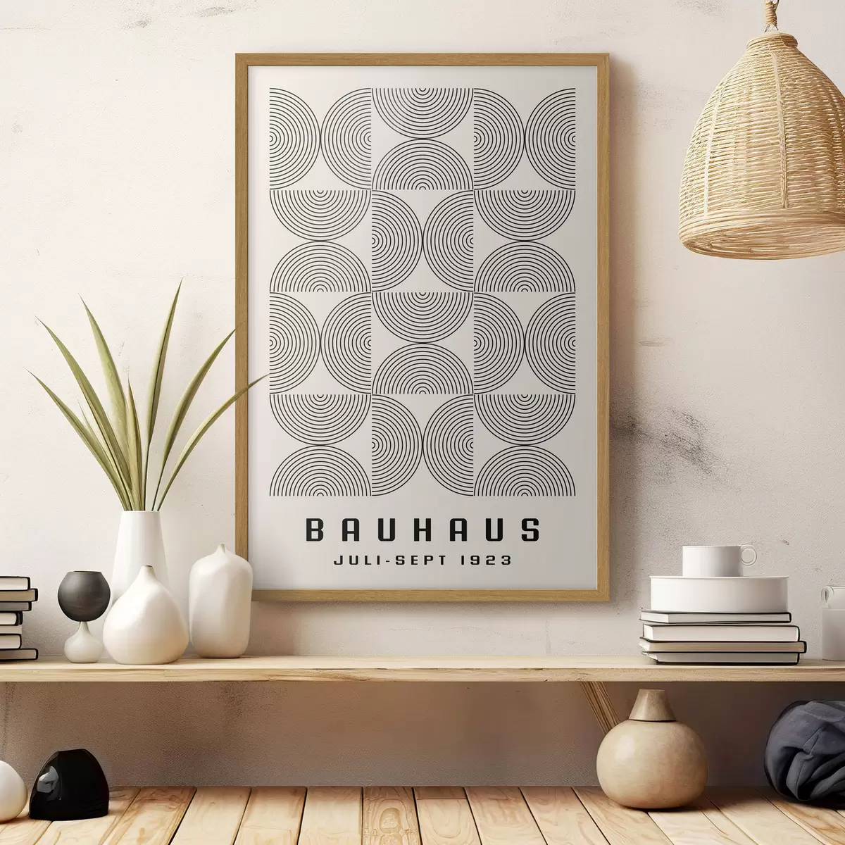 Poster Bauhaus: Design moderno del 1923 f35908