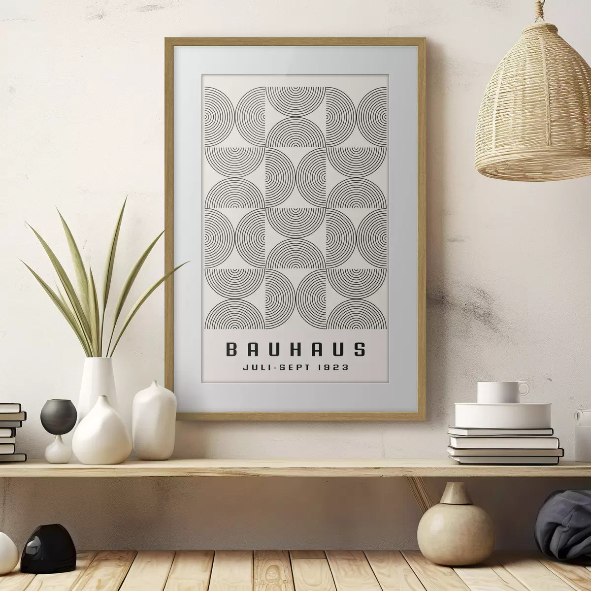 Poster Bauhaus: Design moderno del 1923 f35908