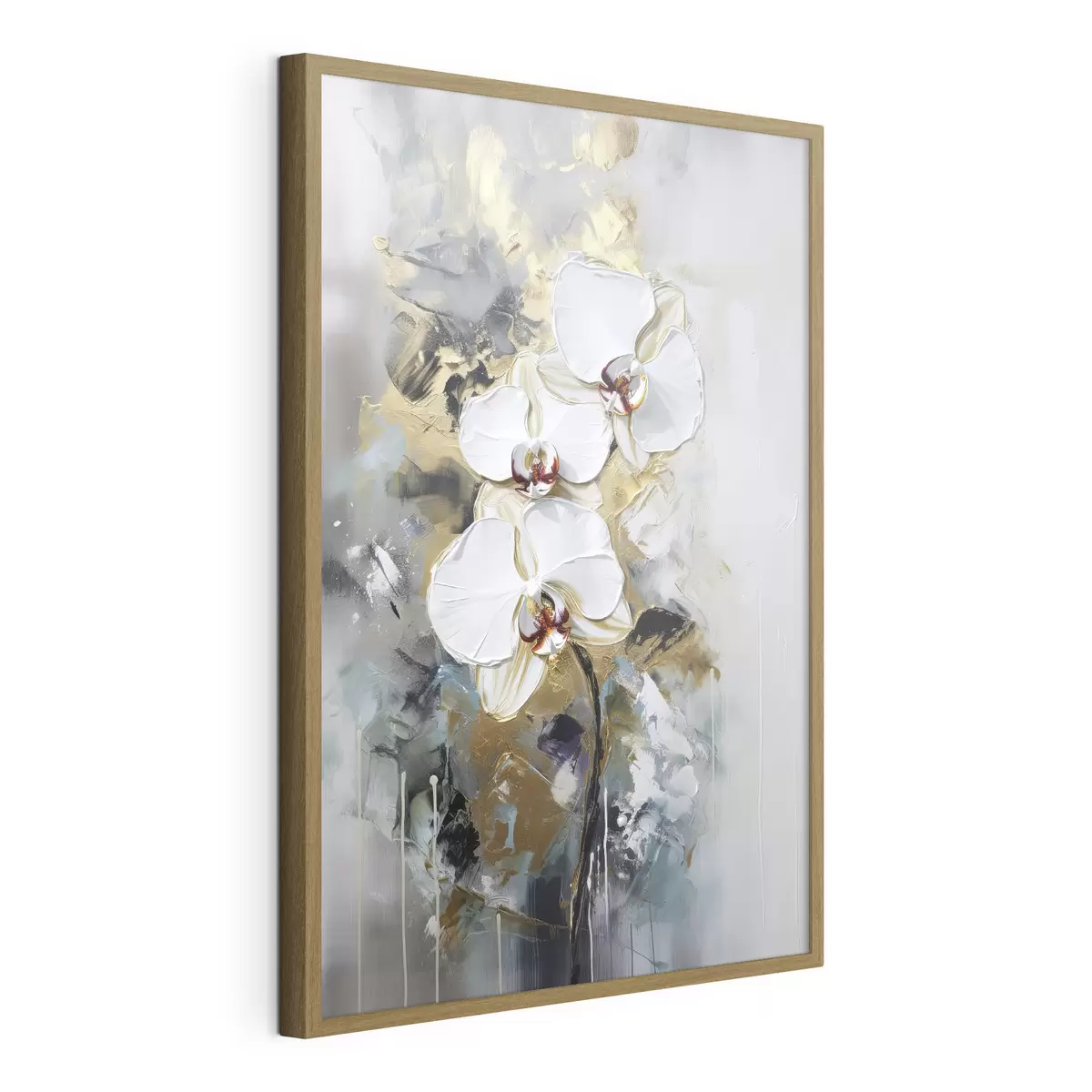 Poster Orchidee nella luce fredda f35904
