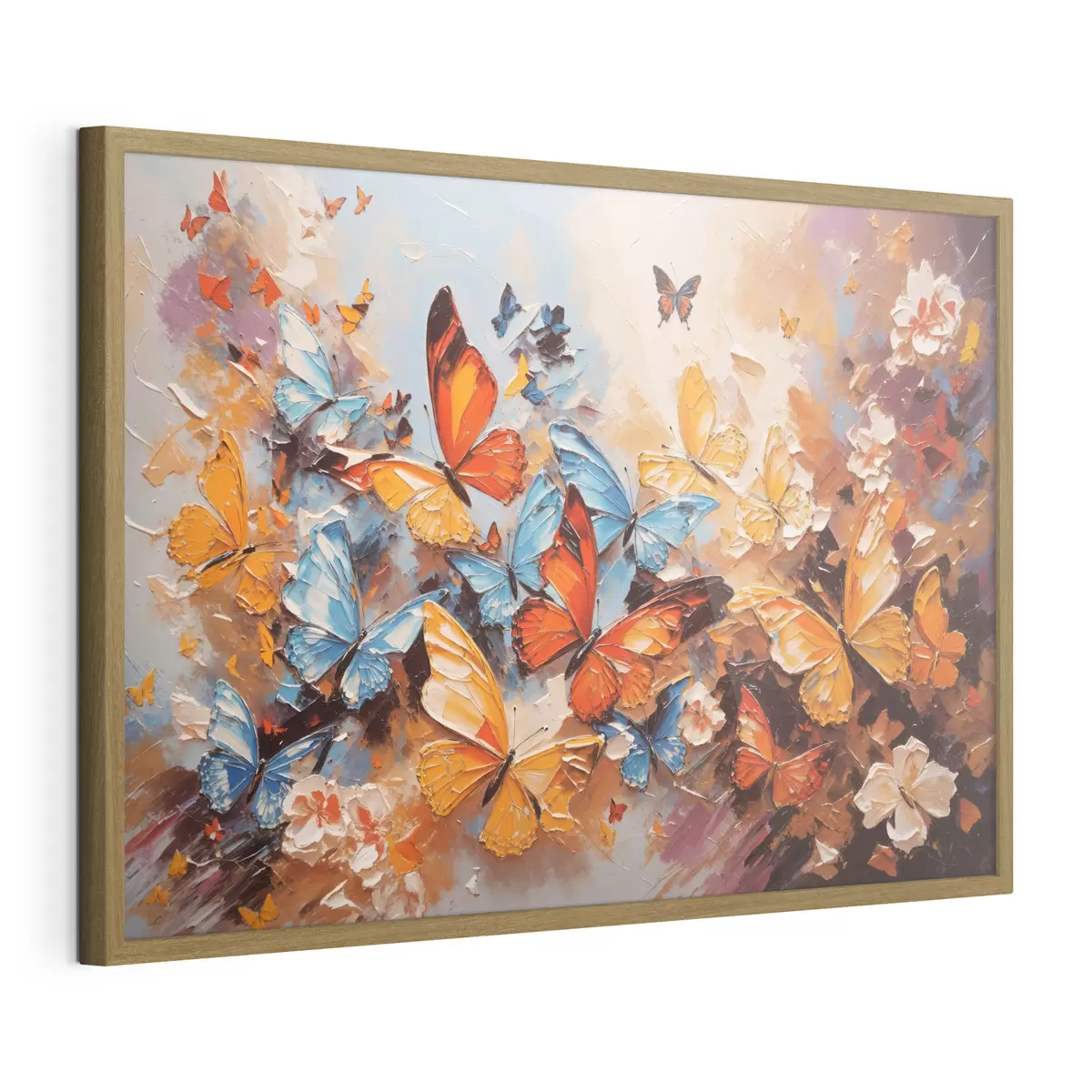 Poster Slancio di colore f35824
