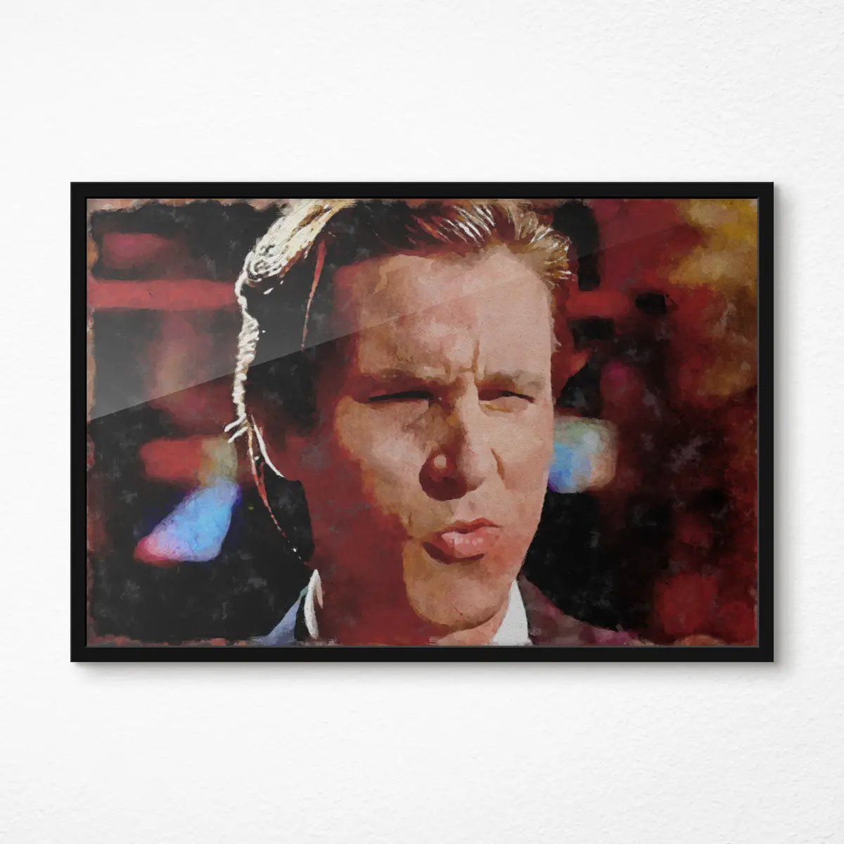 Poster Espressione intensa con colori vivaci f35747