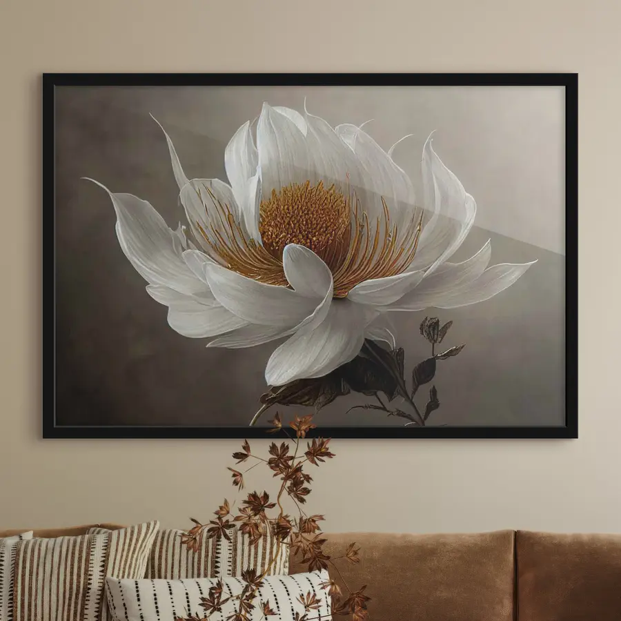 carta da parati Fioritura elegante in tonalità tenui nr. f35725