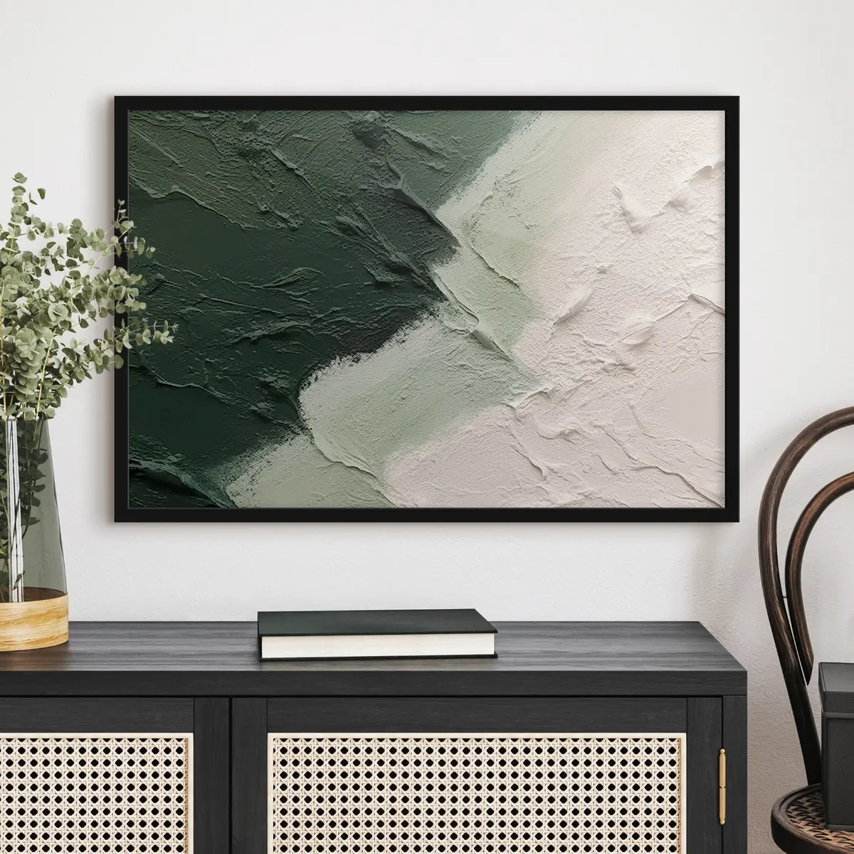 Poster Strati strutturati in colori rilassanti f35578