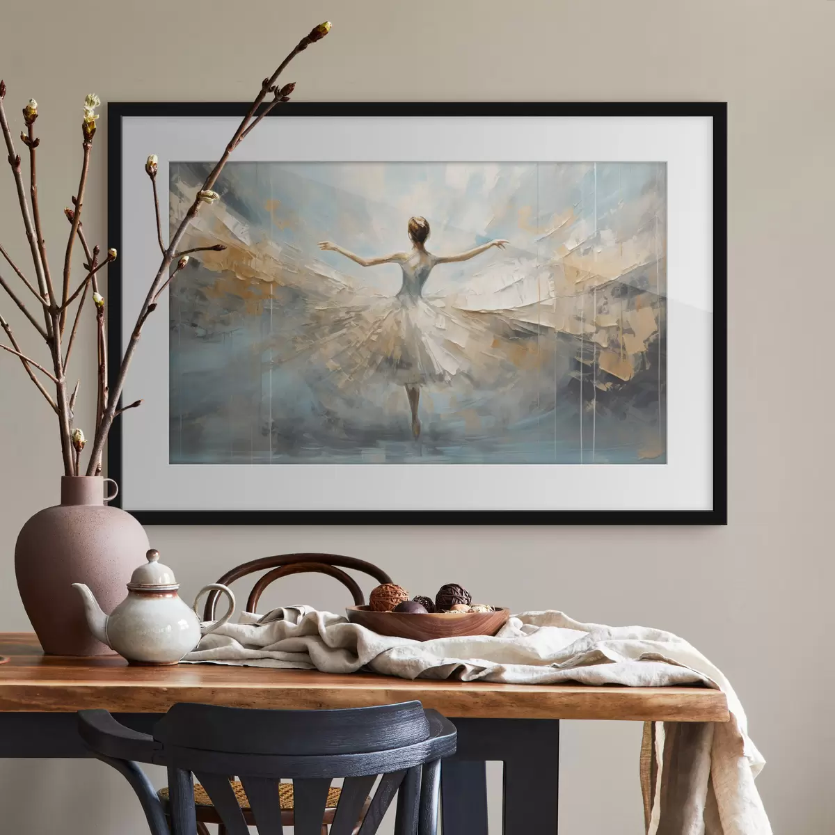Poster Ballerina nella luce f35538