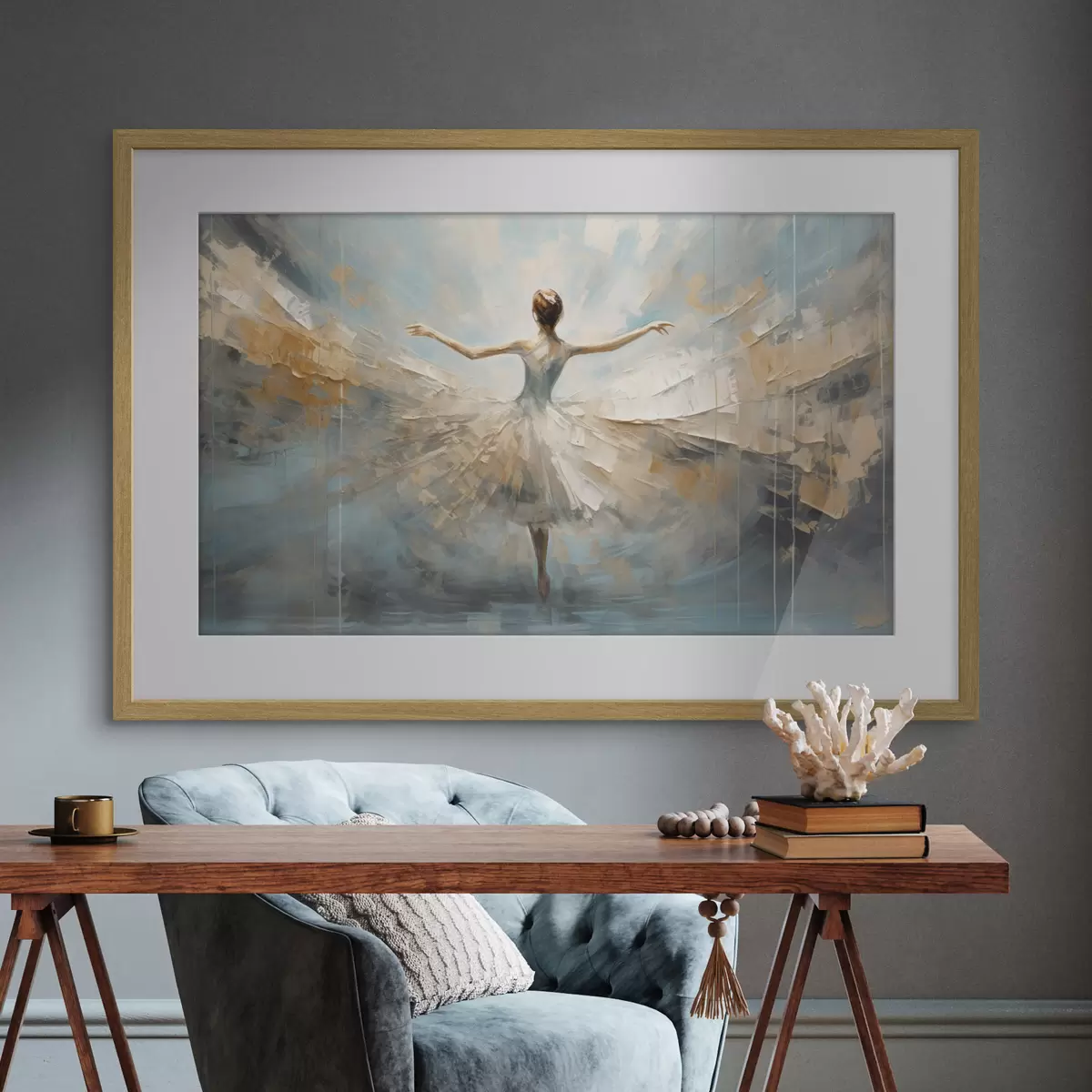 Poster Ballerina nella luce f35538