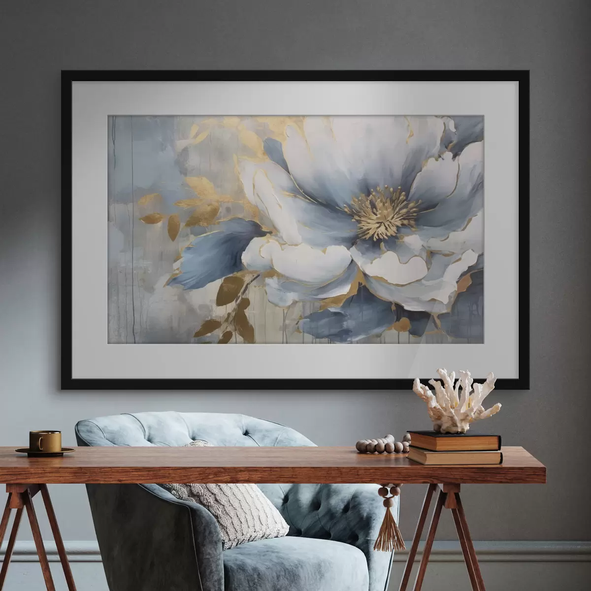 Poster Schiudersi in azzurro f35382