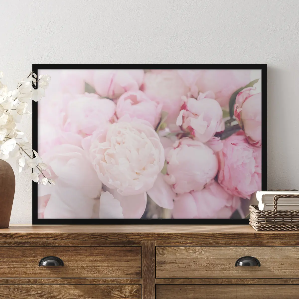 Poster Delicati fiori dalle tonalità tenui f35244