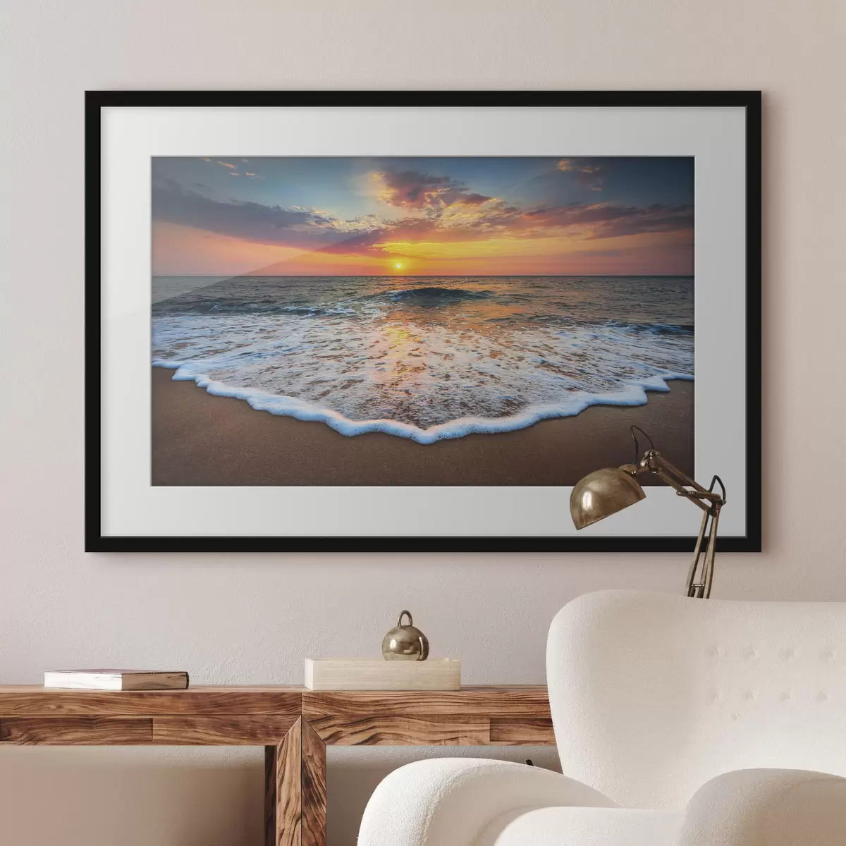 Poster Il mare saluta il mattino f35166