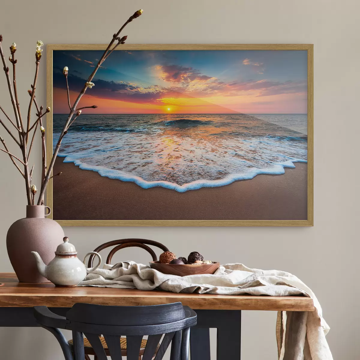 Poster Il mare saluta il mattino f35166