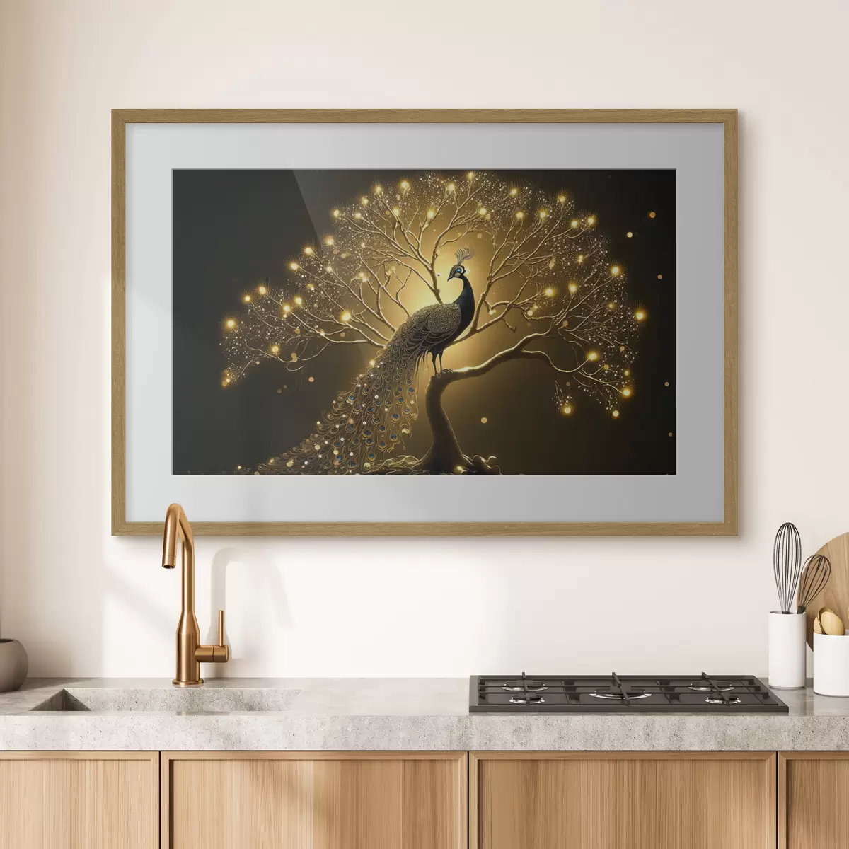 Poster Il pavone delle stelle f34876