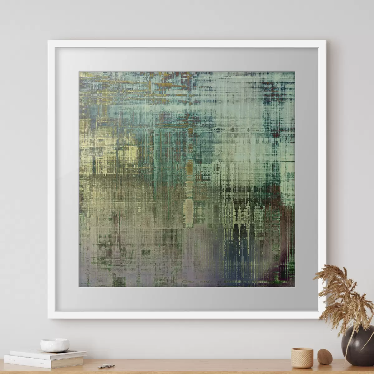 Poster Sfondo grunge con diversi modelli di colore f34626