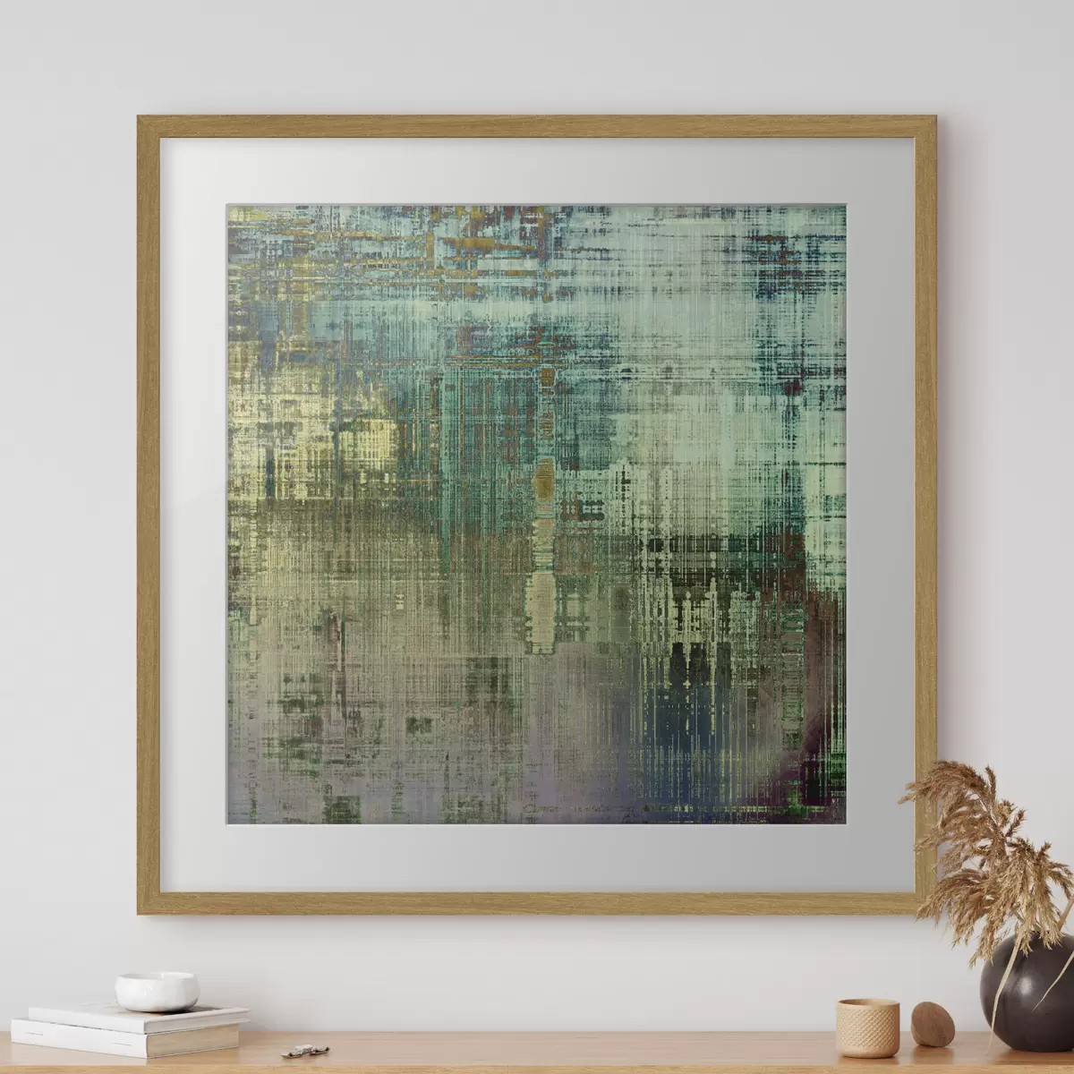 Poster Sfondo grunge con diversi modelli di colore f34626
