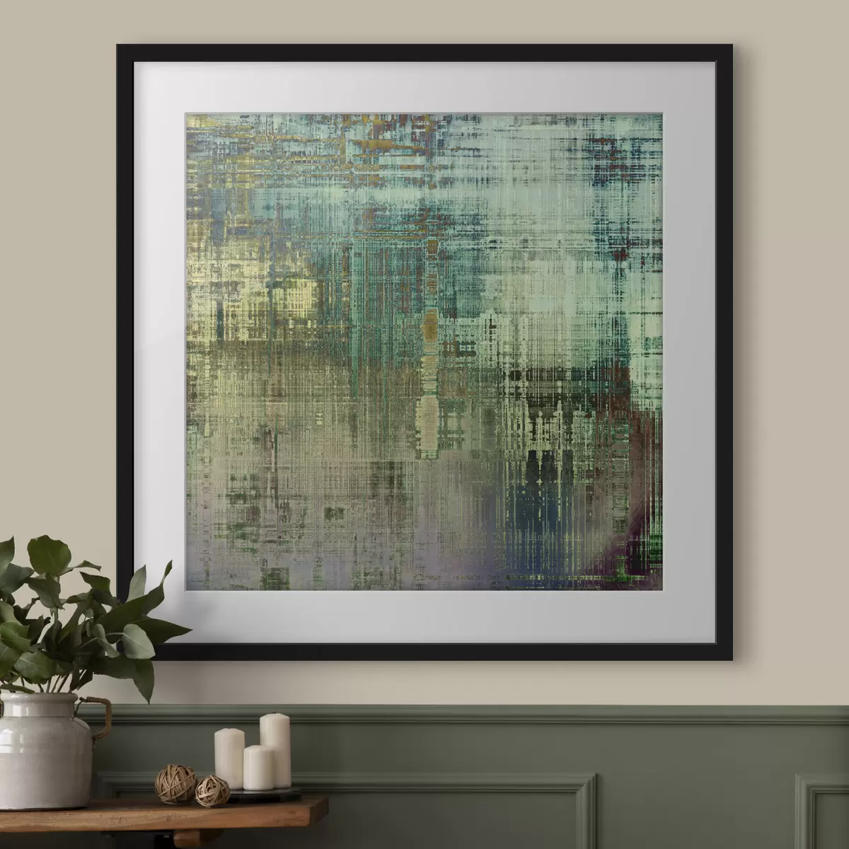 Poster Sfondo grunge con diversi modelli di colore f34626
