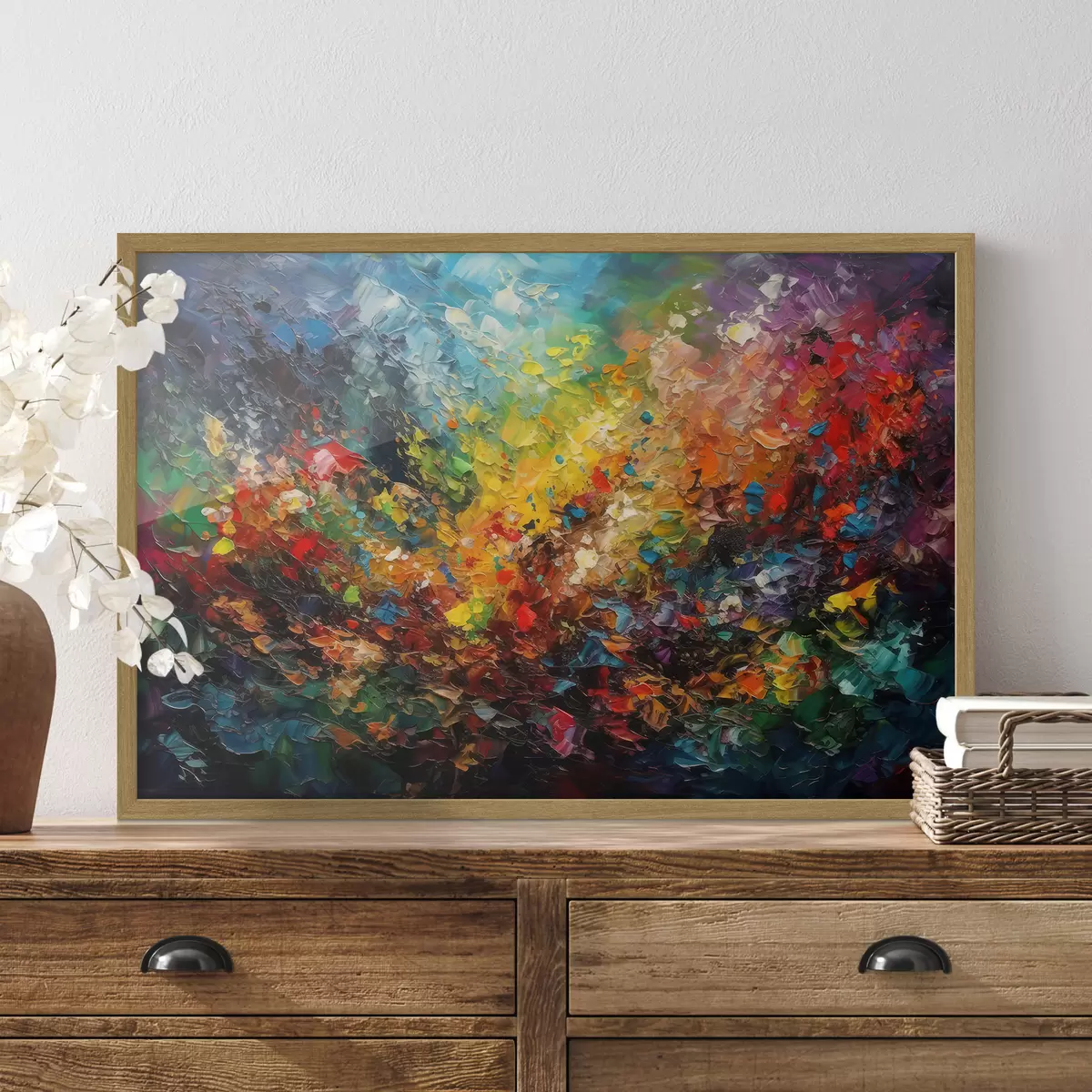 Poster Il fiorire dei colori f34451