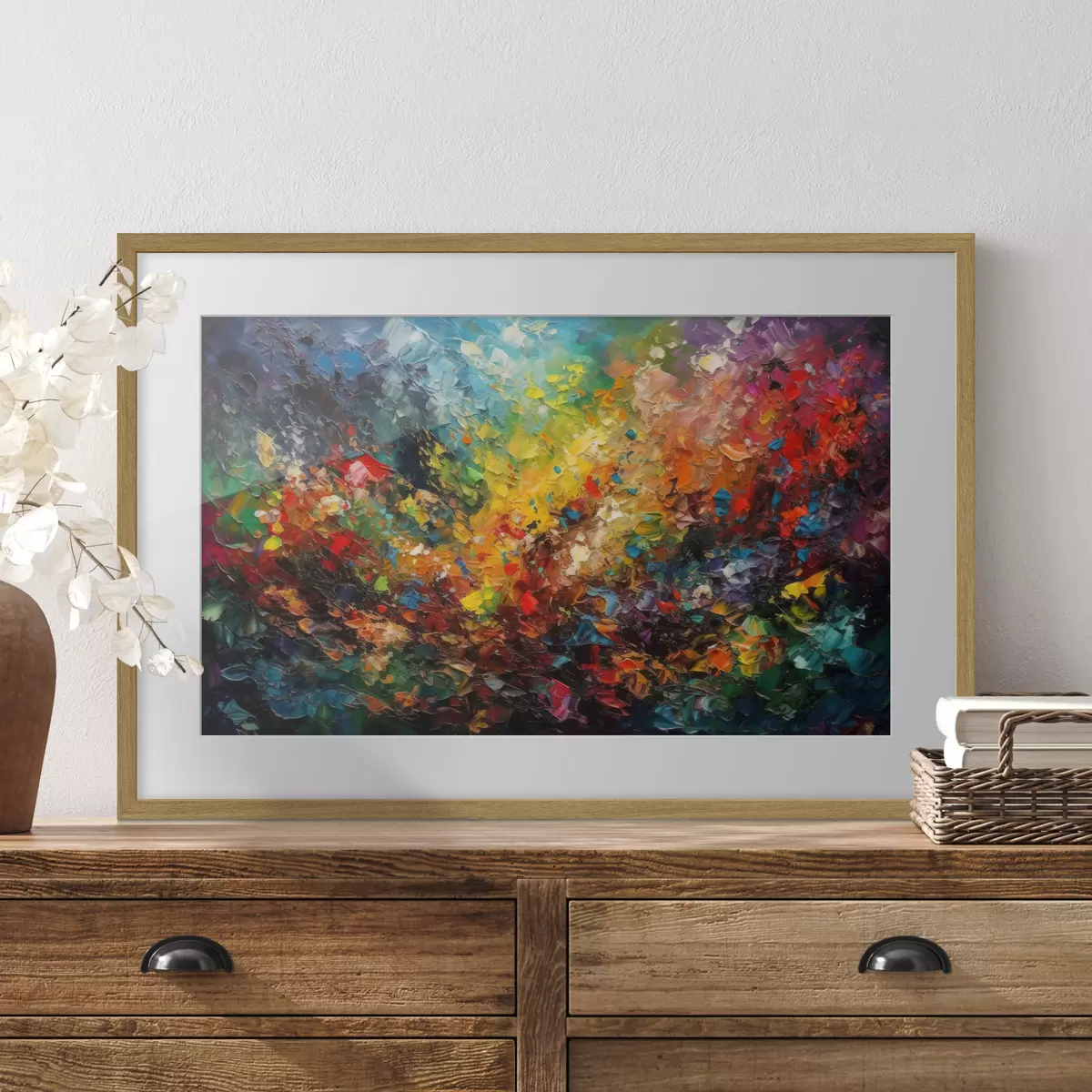 Poster Il fiorire dei colori f34451