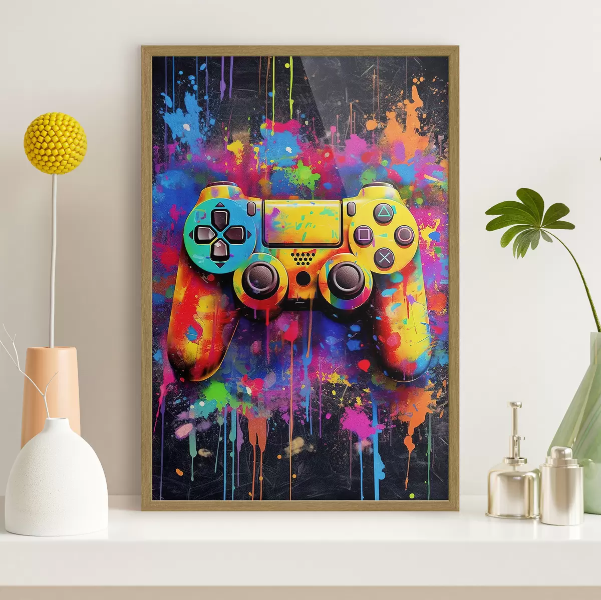 Poster Colori vibranti nel divertimento di gioco f34265