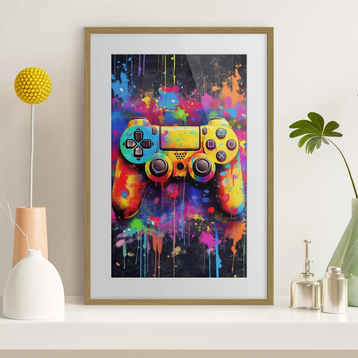 Poster Colori vibranti nel divertimento di gioco f34265