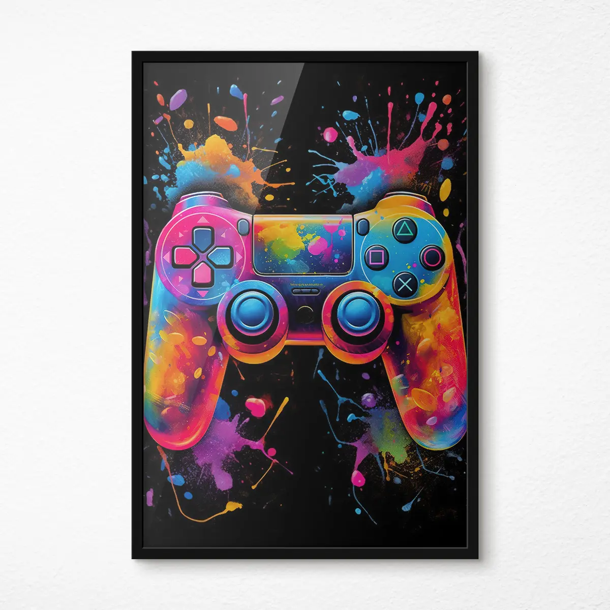 Poster I colori vivaci incontrano l'avventura del gioco f34260