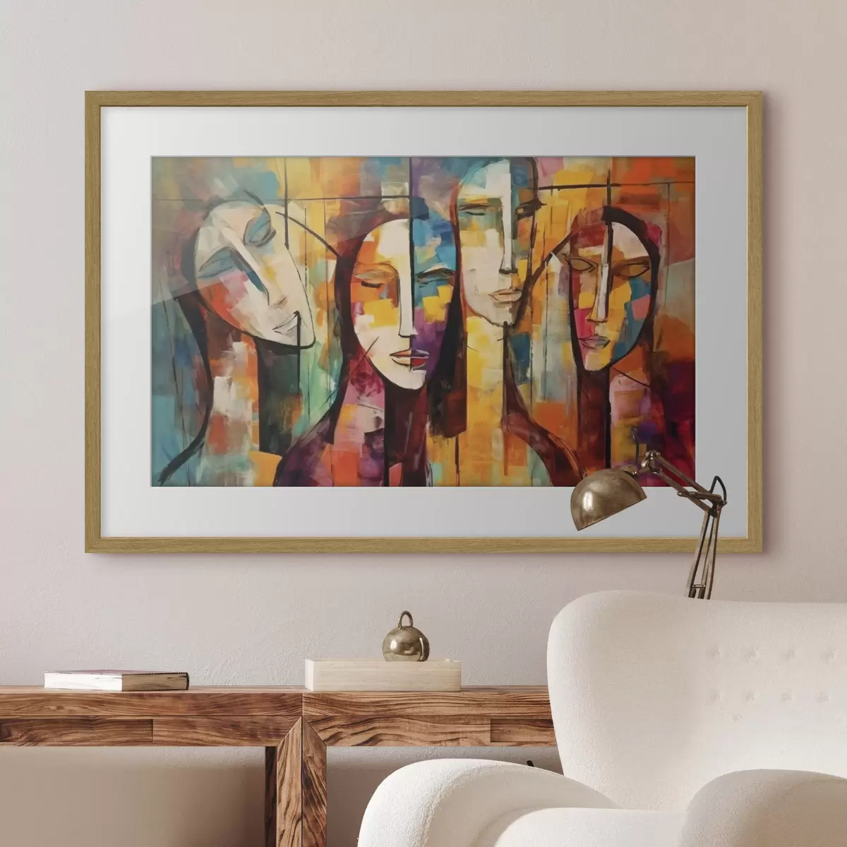 Poster Quartetto di ritratti f33845