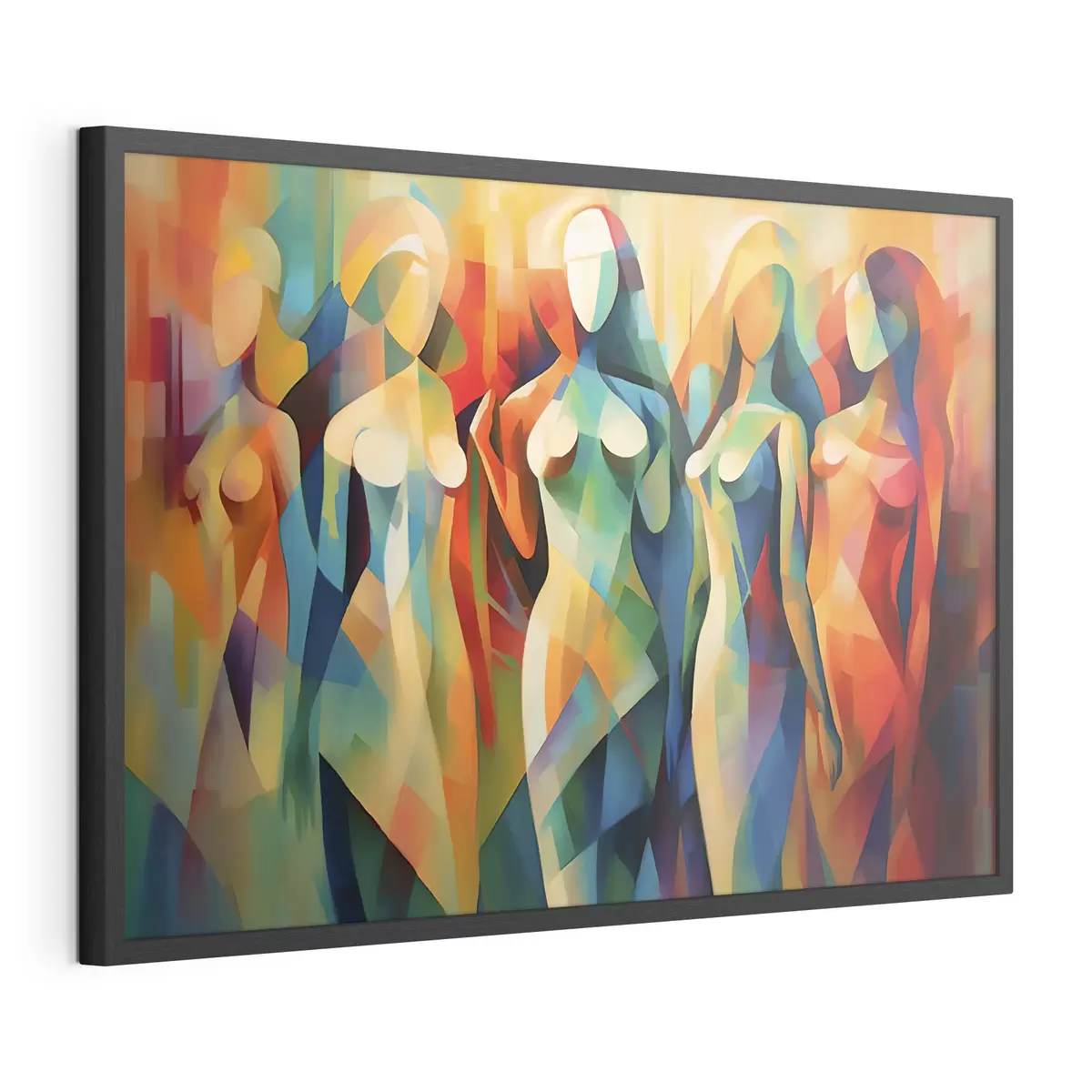 Poster Figure astratte in tonalità vivaci f33844