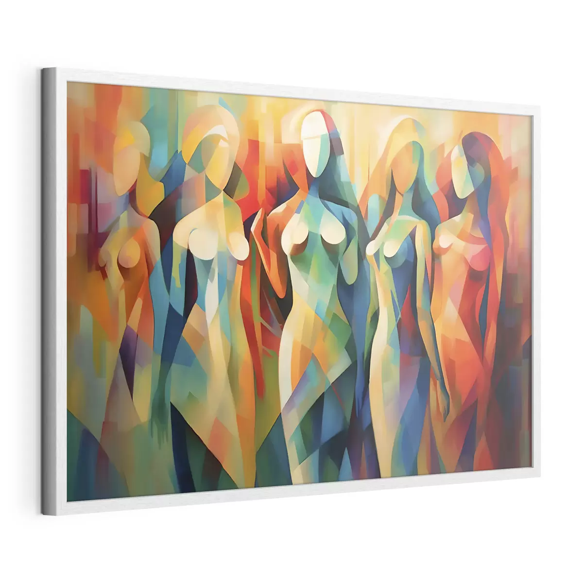 Poster Figure astratte in tonalità vivaci f33844