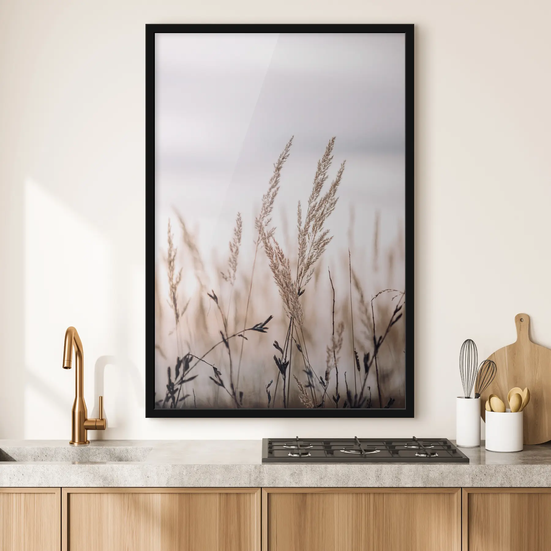 carta da parati Erbe morbide che ondeggiano nella brezza nr. f33070