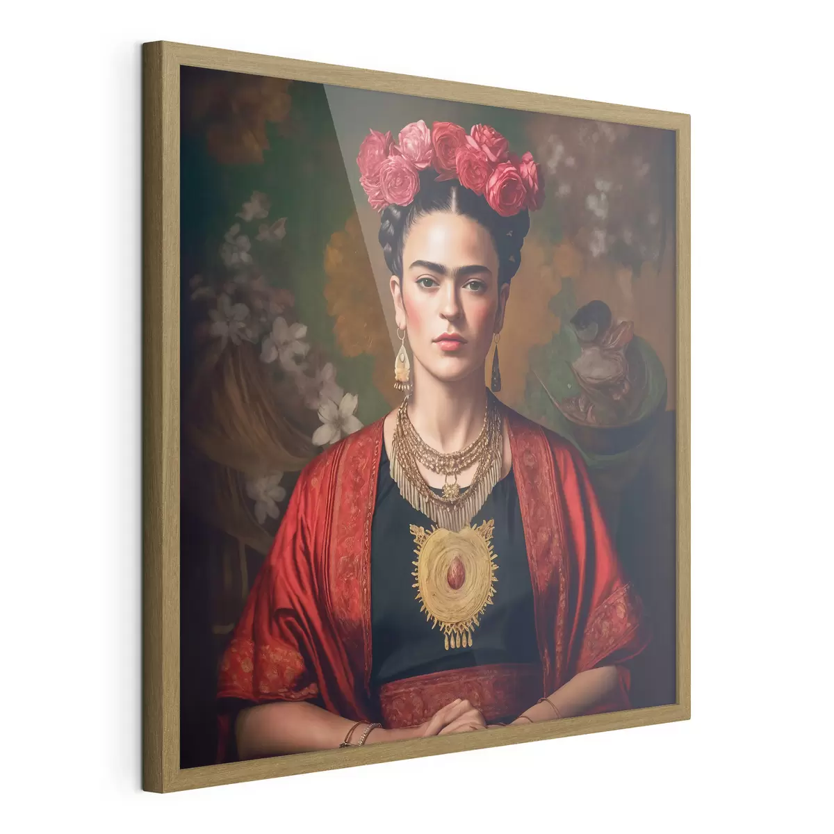 Poster Frida in rosso f32865