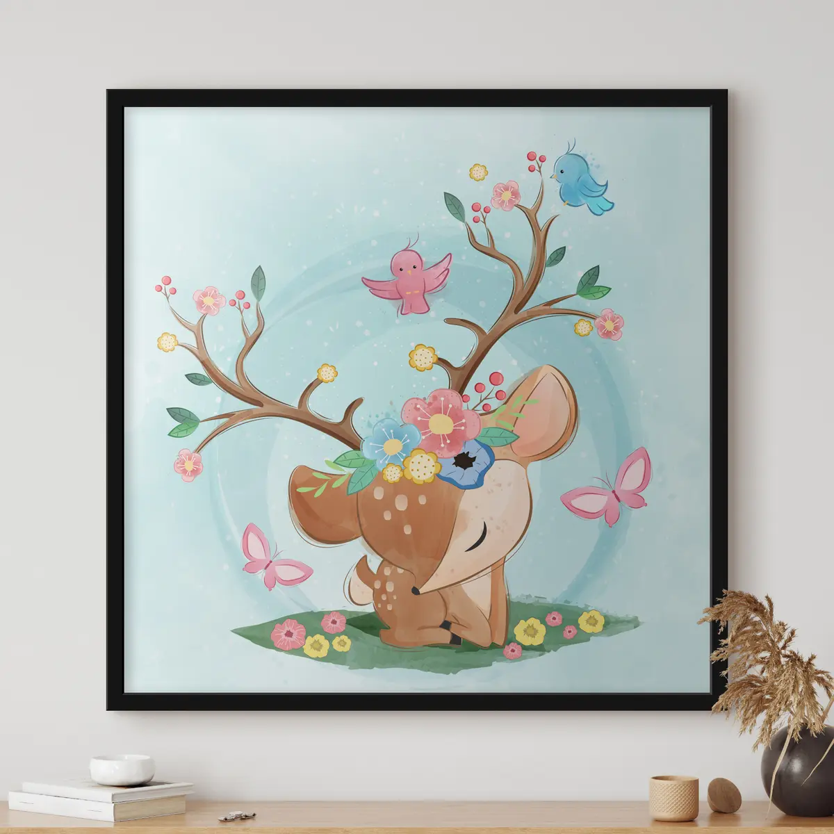 Poster Creature stravaganti in un mondo colorato f32795