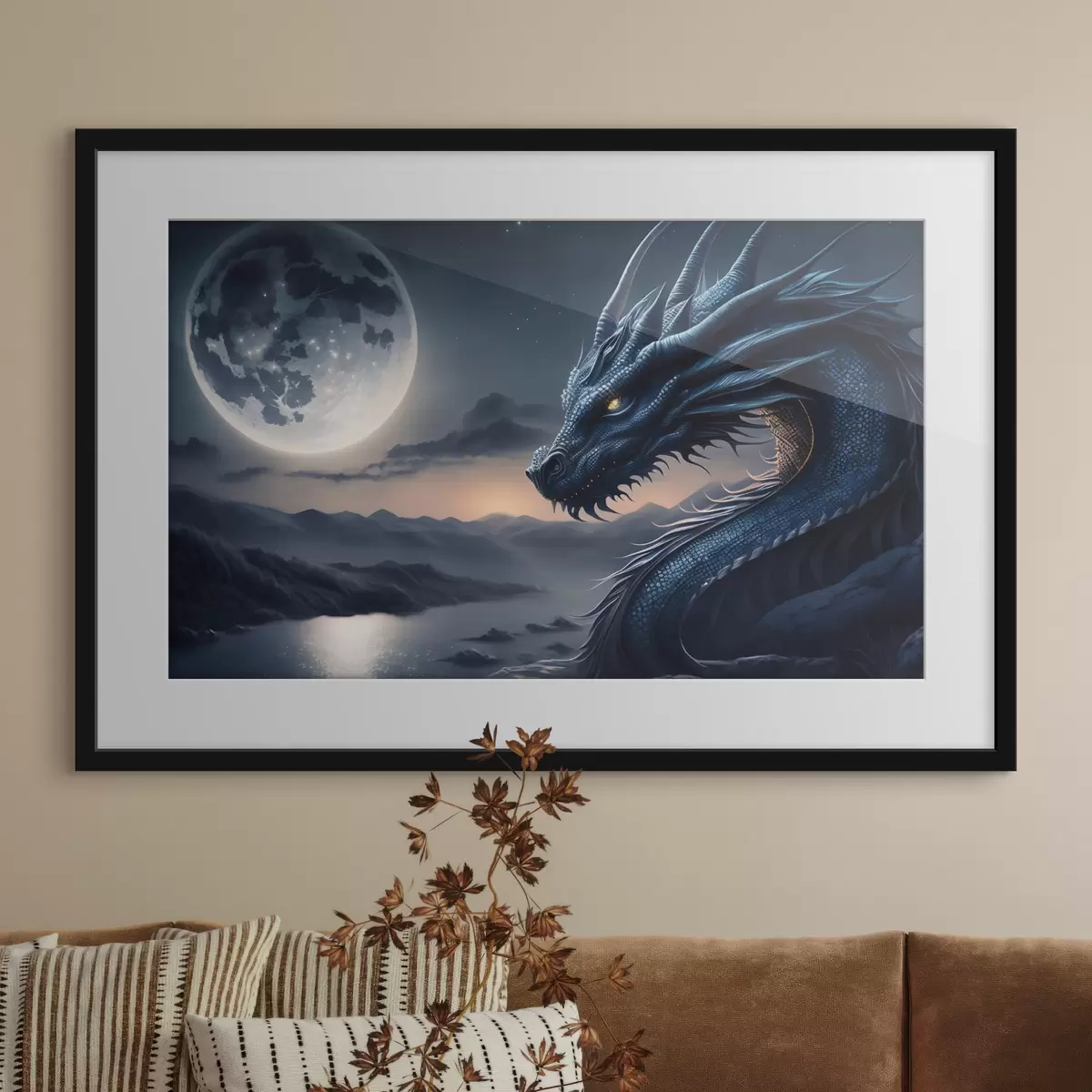 Poster Guardia lunare del drago f32612