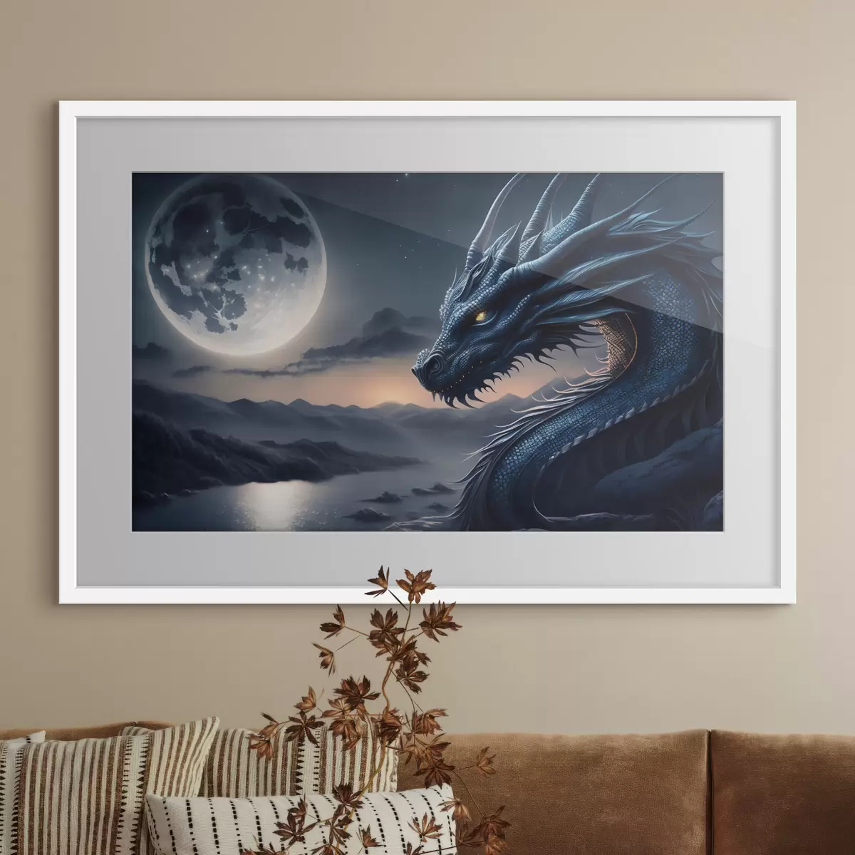Poster Guardia lunare del drago f32612