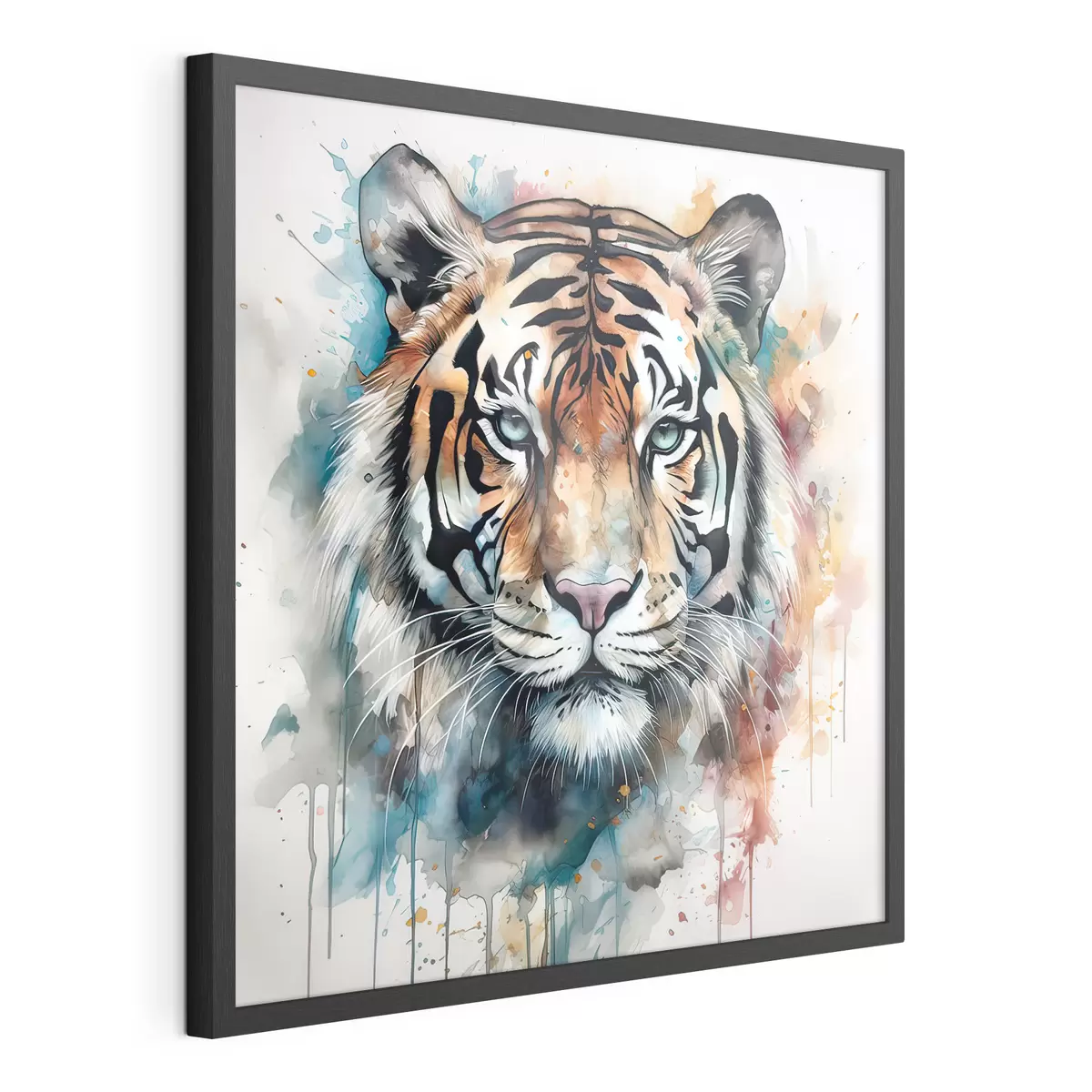 Poster Tigre in stile acquerello f32302