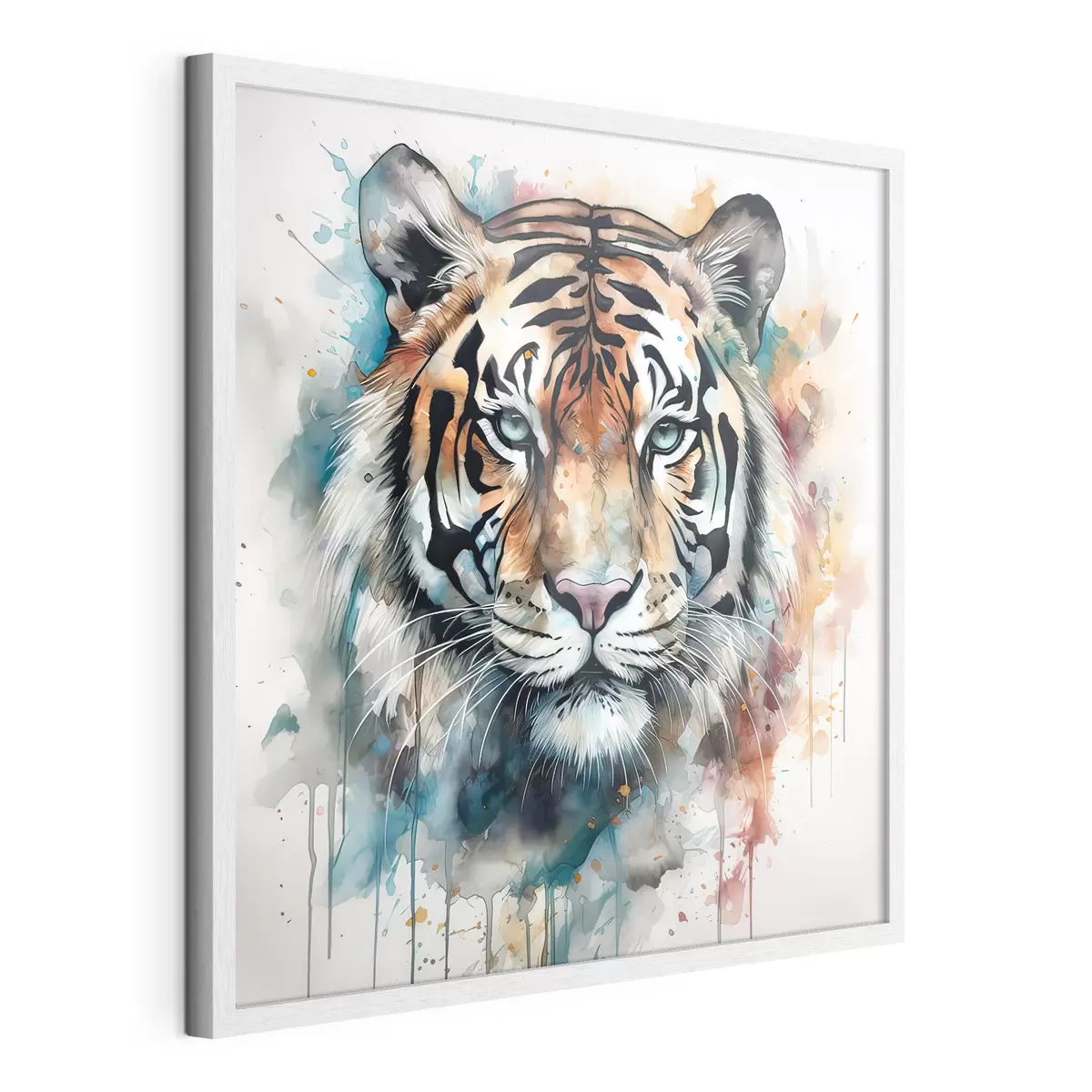 Poster Tigre in stile acquerello f32302
