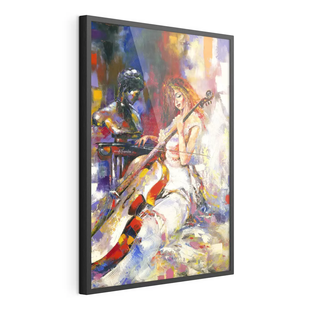 Poster Melodia e colore in perfetta armonia f16795