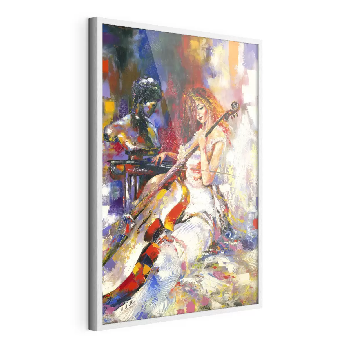 Poster Melodia e colore in perfetta armonia f16795