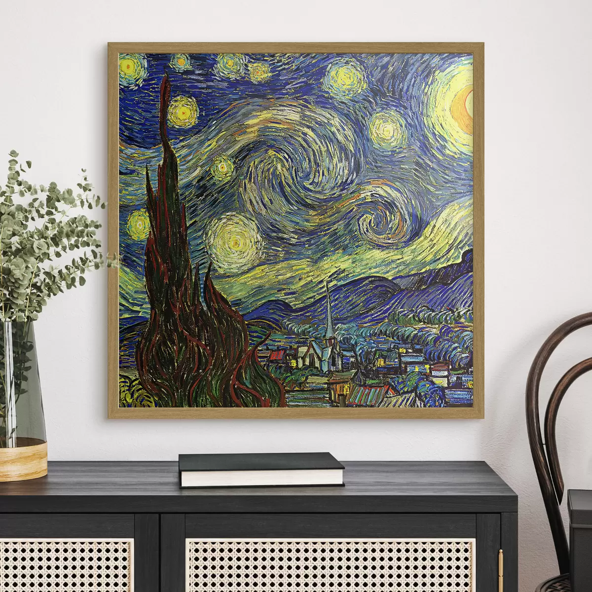 Poster Notte stellata, Vincent van Gogh f15213