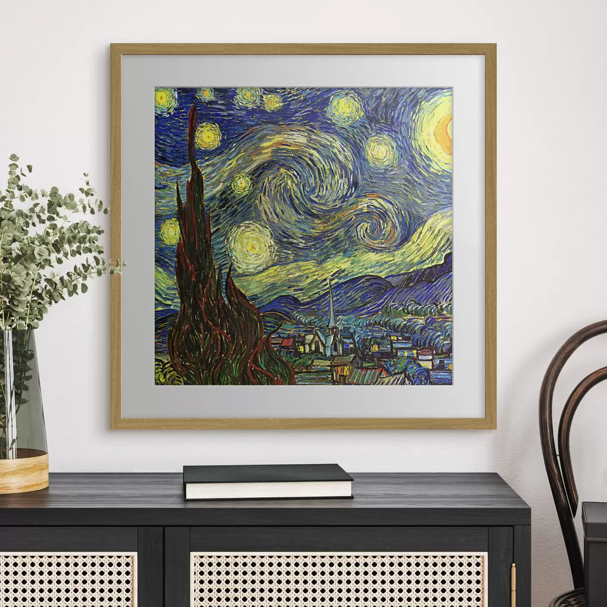 Poster Notte stellata, Vincent van Gogh f15213
