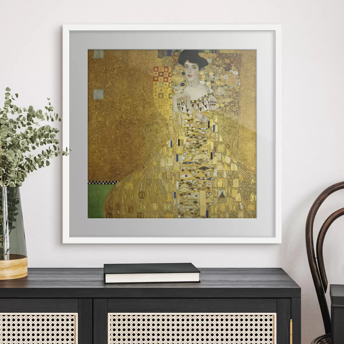 Poster Donna elegante in abito accattivante f11609